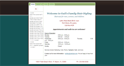 Desktop Screenshot of gailshair.com